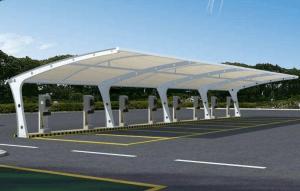 沙雅县膜结构停车棚