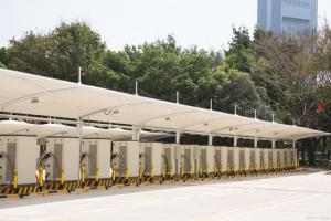 沙雅县膜结构停车棚